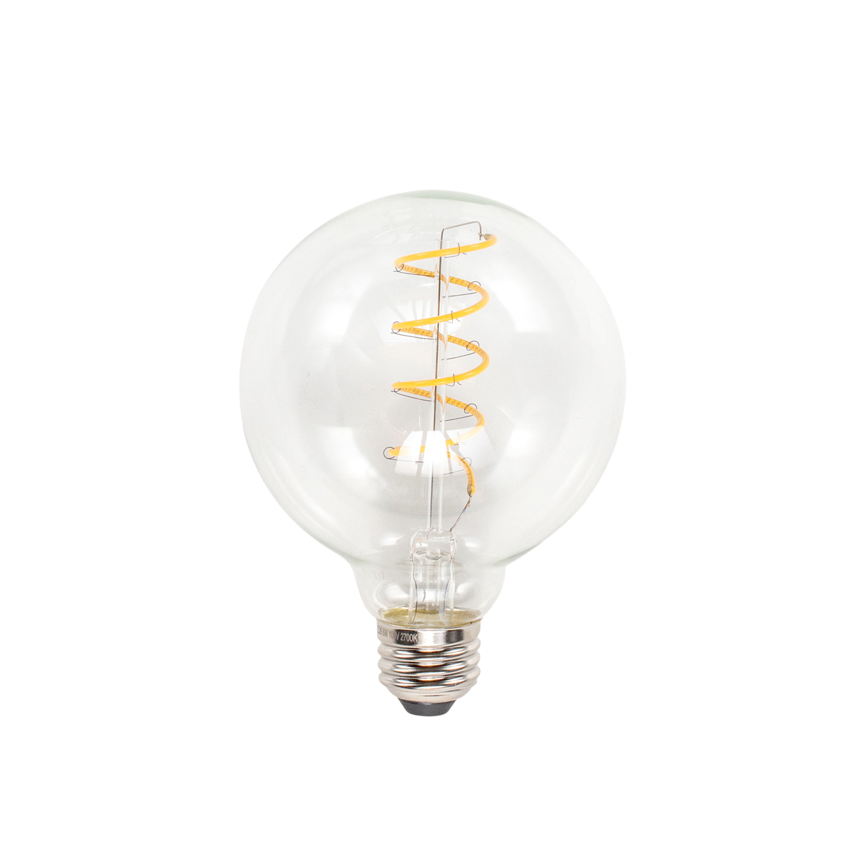 スパイラル型フィラメントボール球